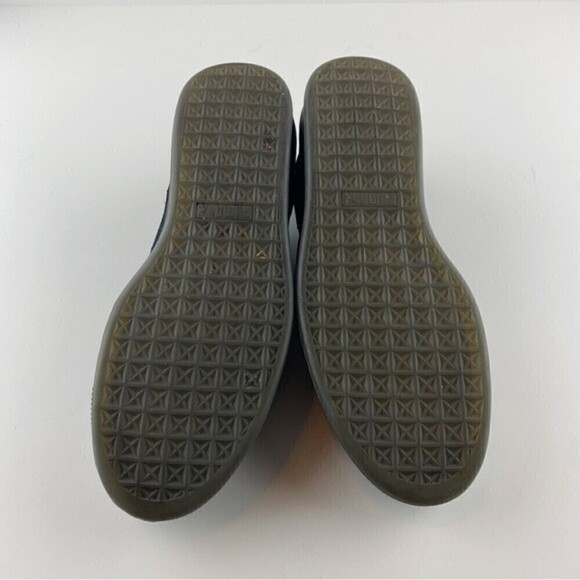 Puma Suede Jelly Skater Studded Cap Toe Classic Sneakers Black Size 10 - Picture 10 of 11